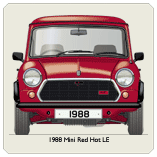 Mini Red Hot LE 1988 Coaster 2